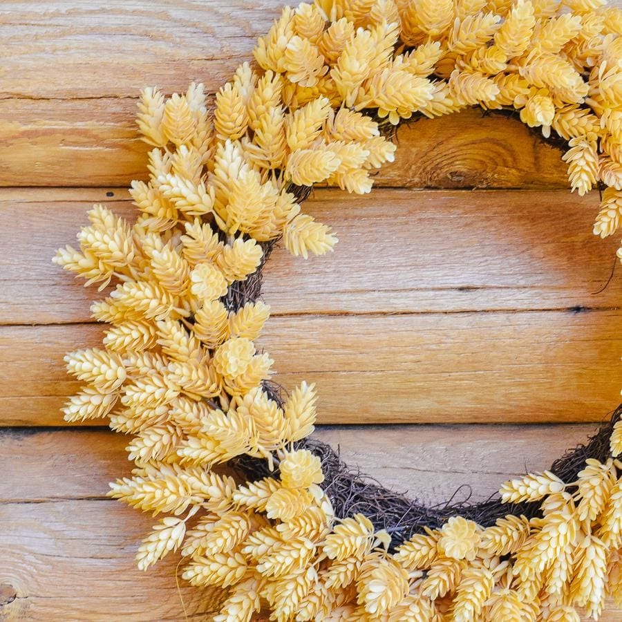 Cabin Diary Fall Wreath 1 - Top 5 Farmhouse Trend: Fall Wreaths 2019
